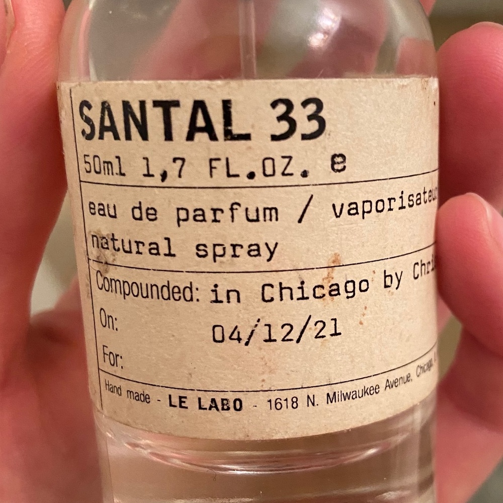 Le Labo Santal 33 - USED